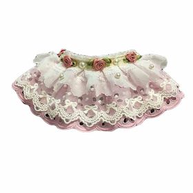 Pink Lace Collars Retro Style Handmade