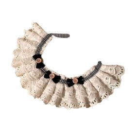 Black Bowknot Retro Lace Collars