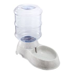 3.5L/1Gal Pet Water Dispenser Self-Dispensing Gravity Pets Water Feeder Automatic Pet Waterer