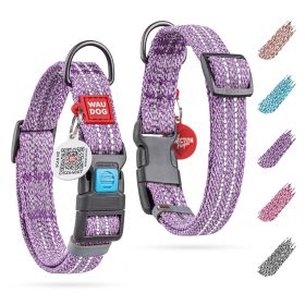 Reflective Cotton Dog Collar Eco Friendly
