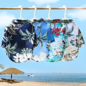 Hawaii Beach clothing for Dogs (colour: Coconut shirt pink, size: XS (about 2-3 kg pet))